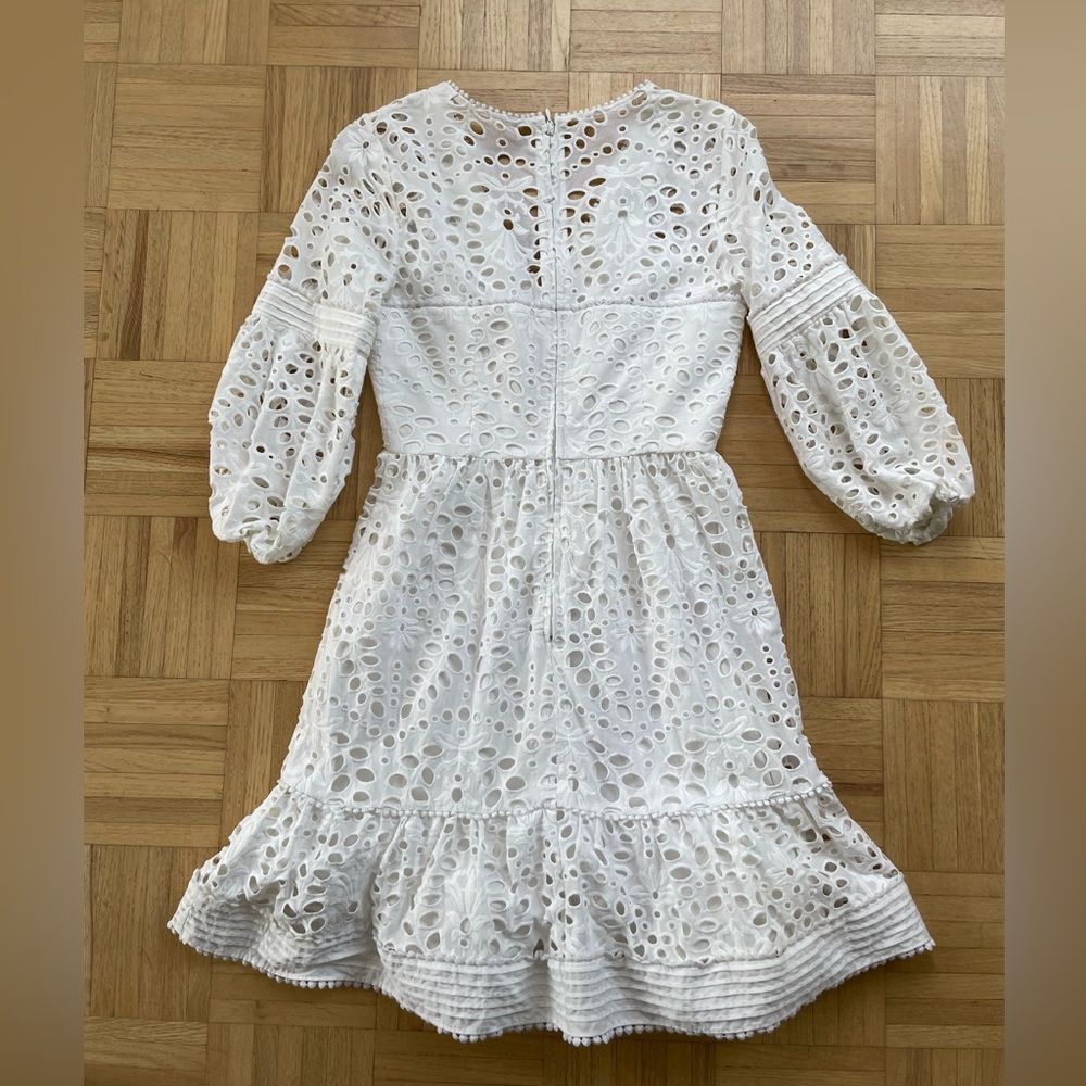 Lilly Pulitzer White Lucinda Dress, 00 - Picture 5 of 5
